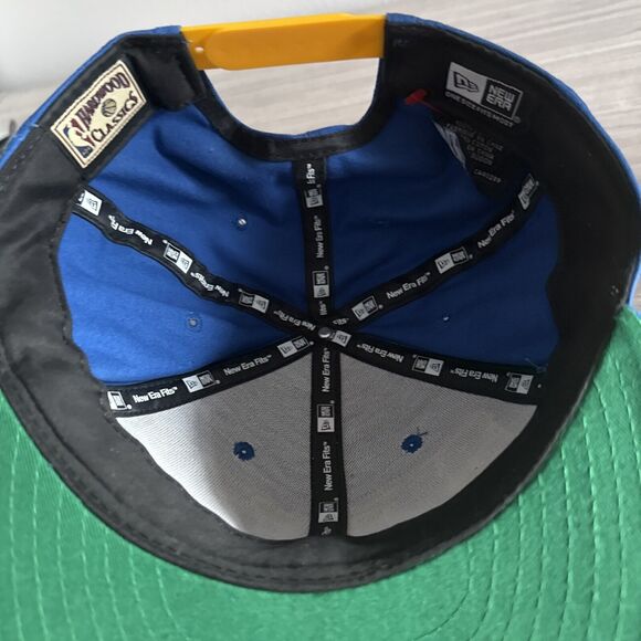 New Era Hardwood Classics Adjustable SnapBack Hat Blue Denver Nuggets NBA - Picture 7 of 7
